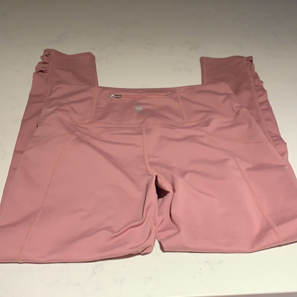 🆕FREE PEOPLE High Rise 7/8 You’re A Peach Leggings- Fireside M - Picture 8 of 8